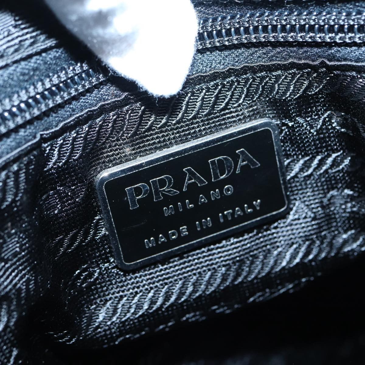 Prada Tessuto Grey Synthetic Tote Bag (Pre-Owned) Size ONE SIZE - 9 Thumbnail