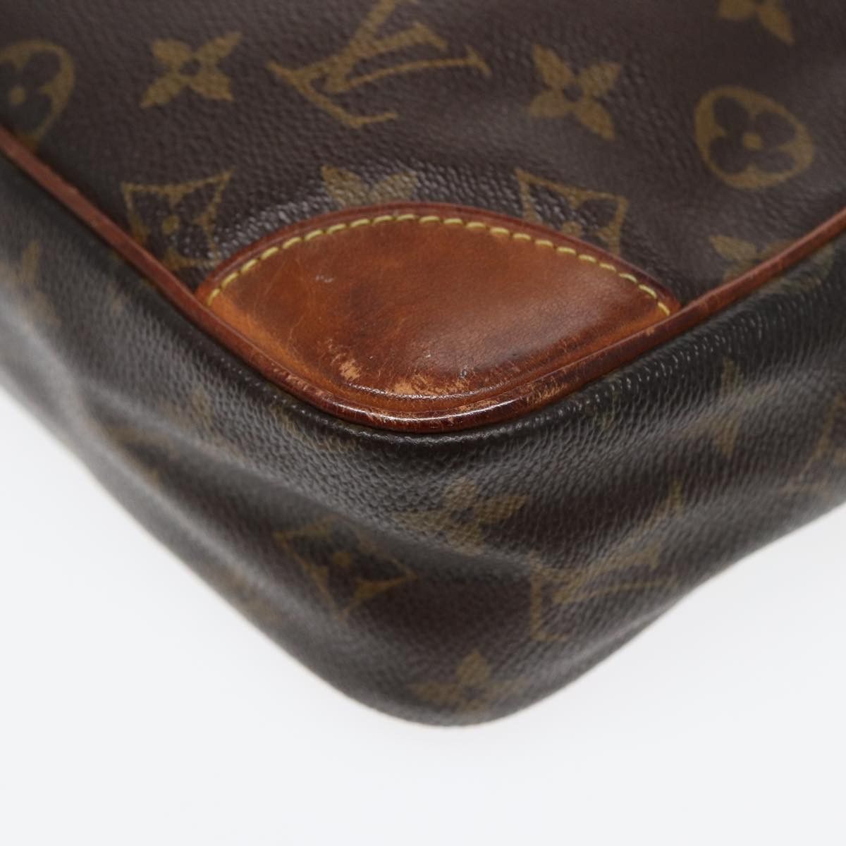 Louis Vuitton Compiegne 28 Brown Canvas Clutch Bag (Pre-Owned) Size ONE SIZE - 12 Thumbnail