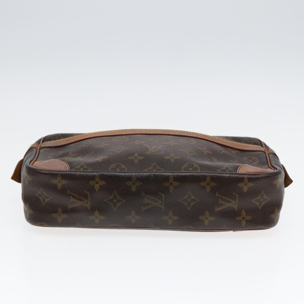 Louis Vuitton Compiegne 28 Brown Canvas Clutch Bag (Pre-Owned) Size ONE SIZE - 3 Thumbnail