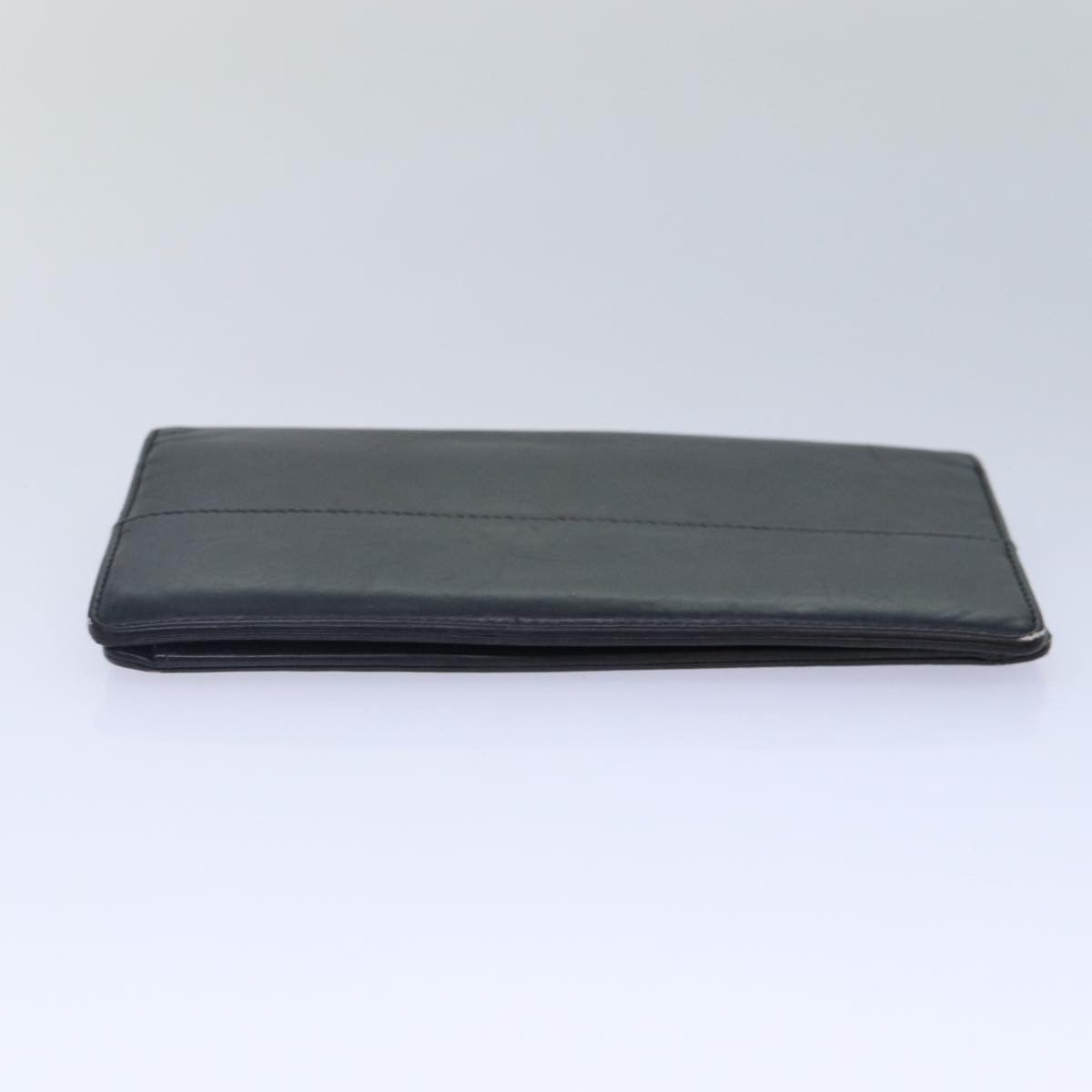 Chanel - Black Leather Wallet (Pre-Owned) Size ONE SIZE - 4 Thumbnail