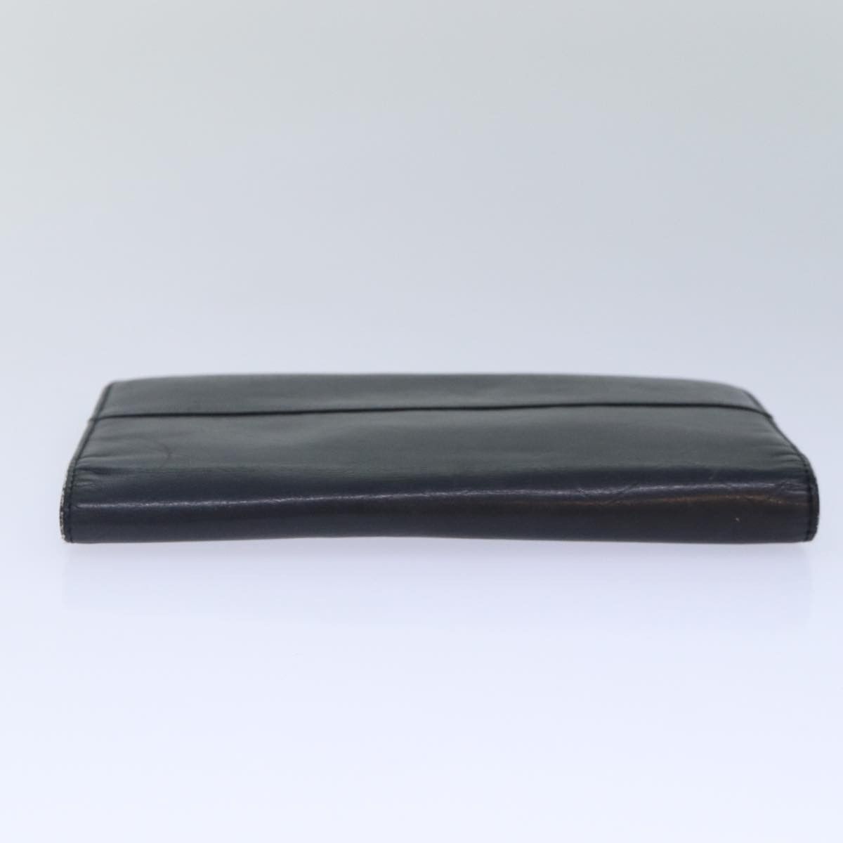 Chanel - Black Leather Wallet (Pre-Owned) Size ONE SIZE - 3 Thumbnail