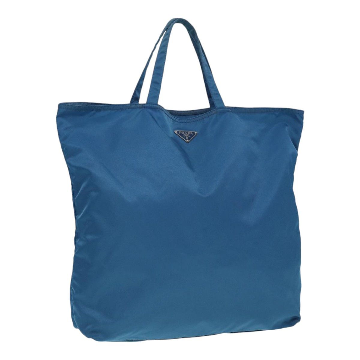 Prada Tessuto Blue Synthetic Tote Bag (Pre-Owned) Size ONE SIZE - 13 Thumbnail