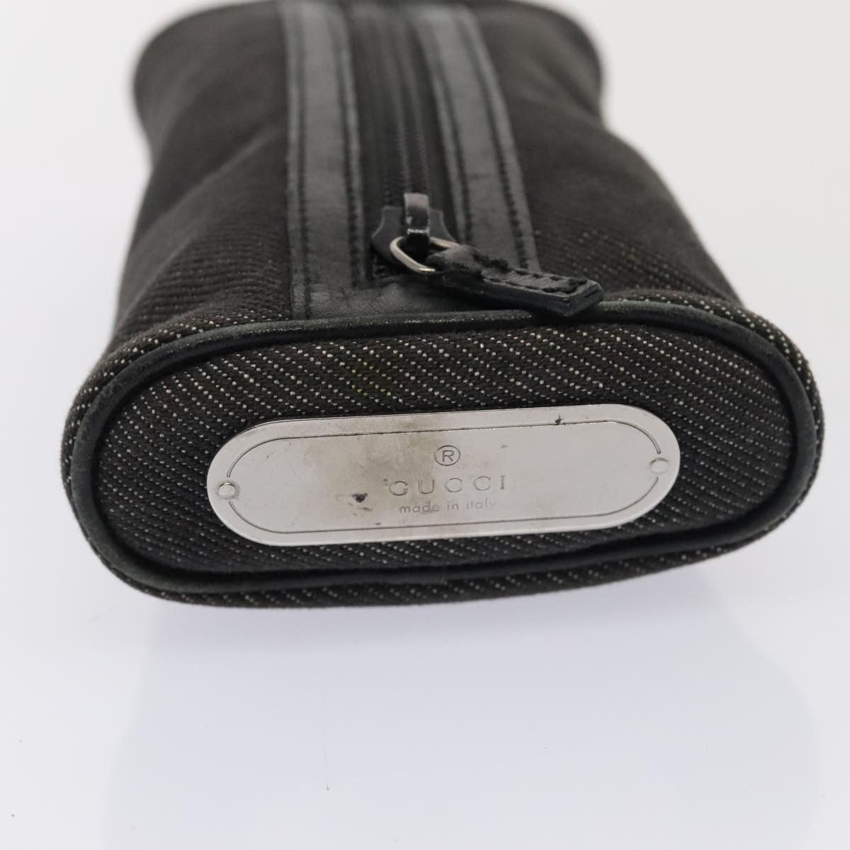 Gucci Gg Canvas Black Canvas Clutch Bag (Pre-Owned) Size ONE SIZE - 4 Thumbnail