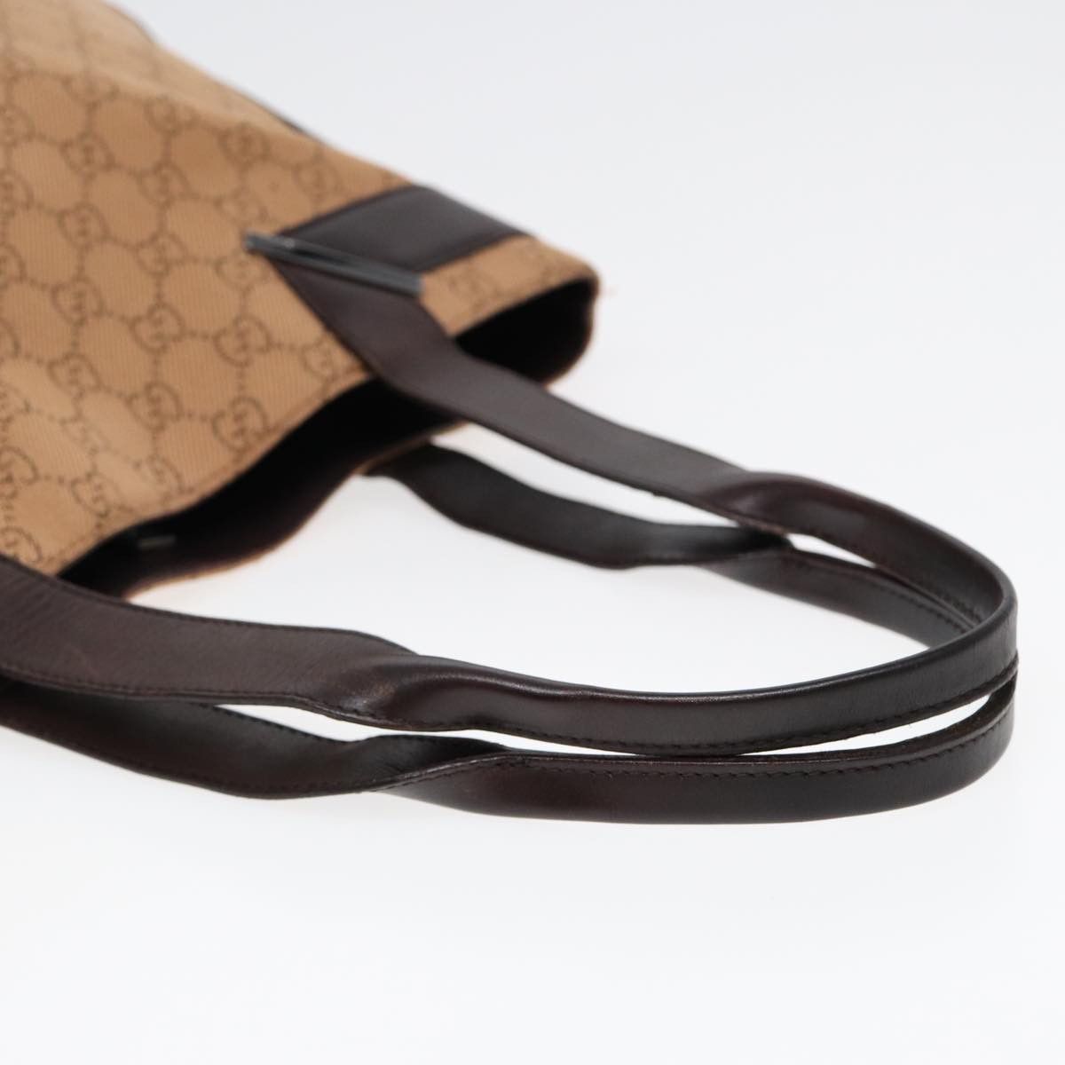 Gucci Gg Canvas Beige Canvas Tote Bag (Pre-Owned) Size ONE SIZE - 11 Thumbnail
