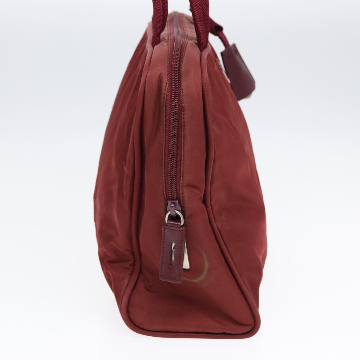 Prada Tessuto Red Synthetic Tote Bag (Pre-Owned) Size ONE SIZE - 12 Thumbnail