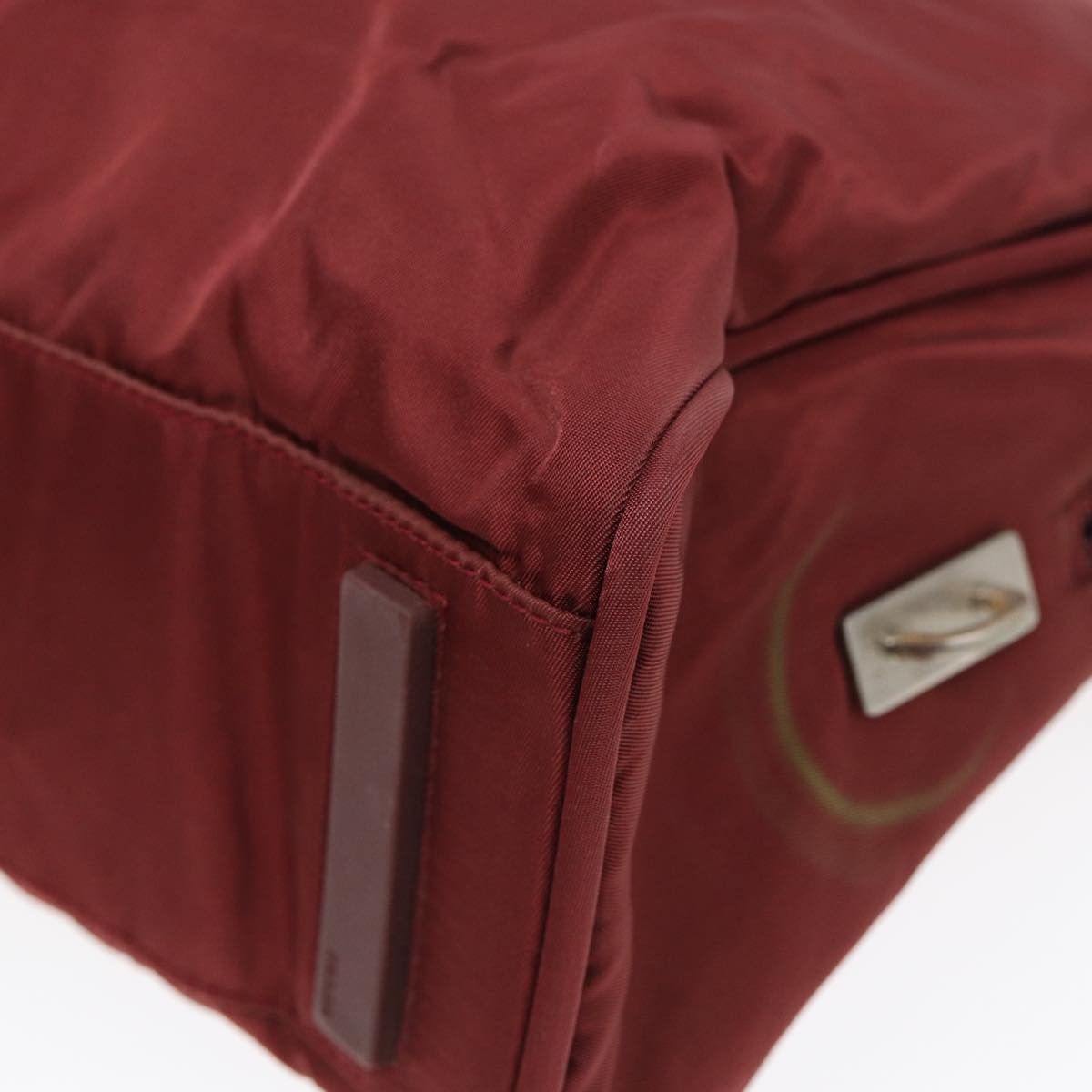 Prada Tessuto Red Synthetic Tote Bag (Pre-Owned) Size ONE SIZE - 15 Thumbnail