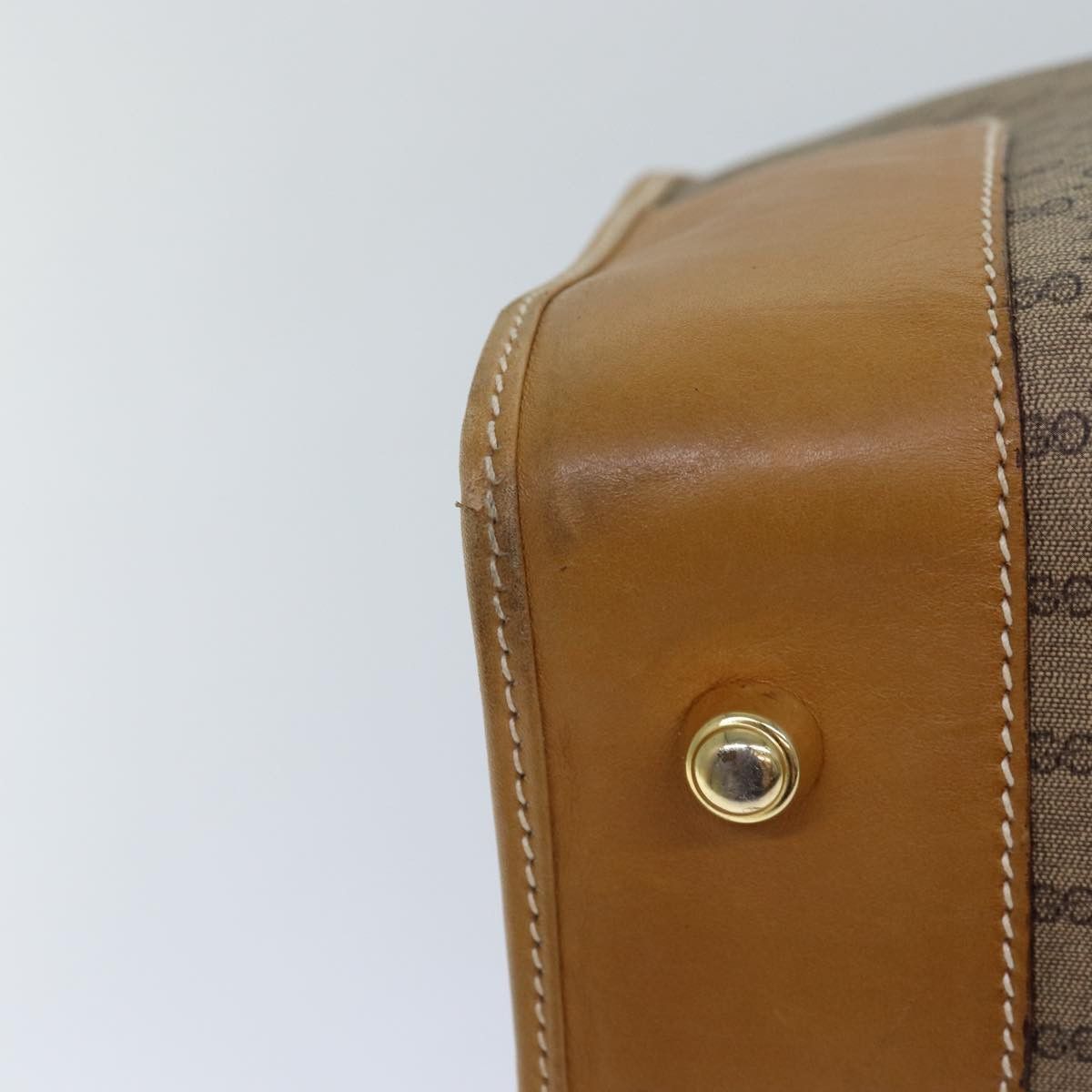 Gucci Gg Canvas Beige Canvas Travel Bag (Pre-Owned) Size ONE SIZE - 6 Thumbnail