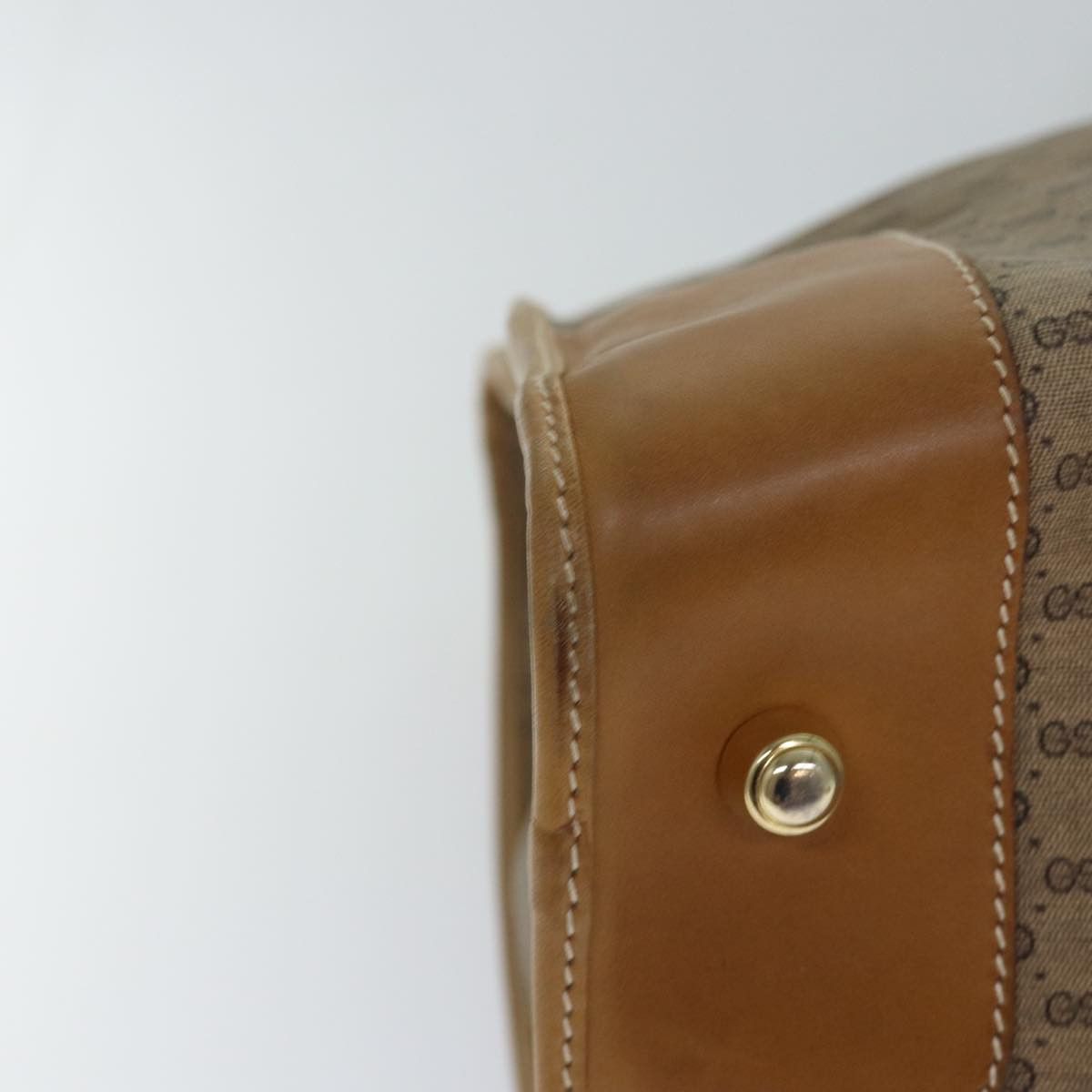 Gucci Gg Canvas Beige Canvas Travel Bag (Pre-Owned) Size ONE SIZE - 9 Thumbnail