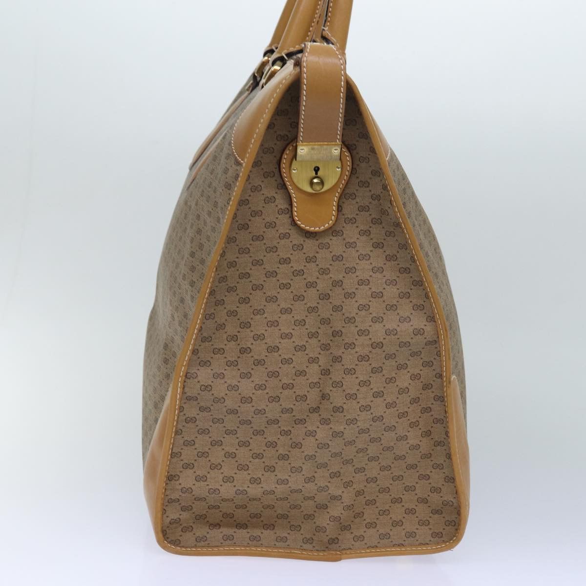 Gucci Gg Canvas Beige Canvas Travel Bag (Pre-Owned) Size ONE SIZE - 3 Thumbnail