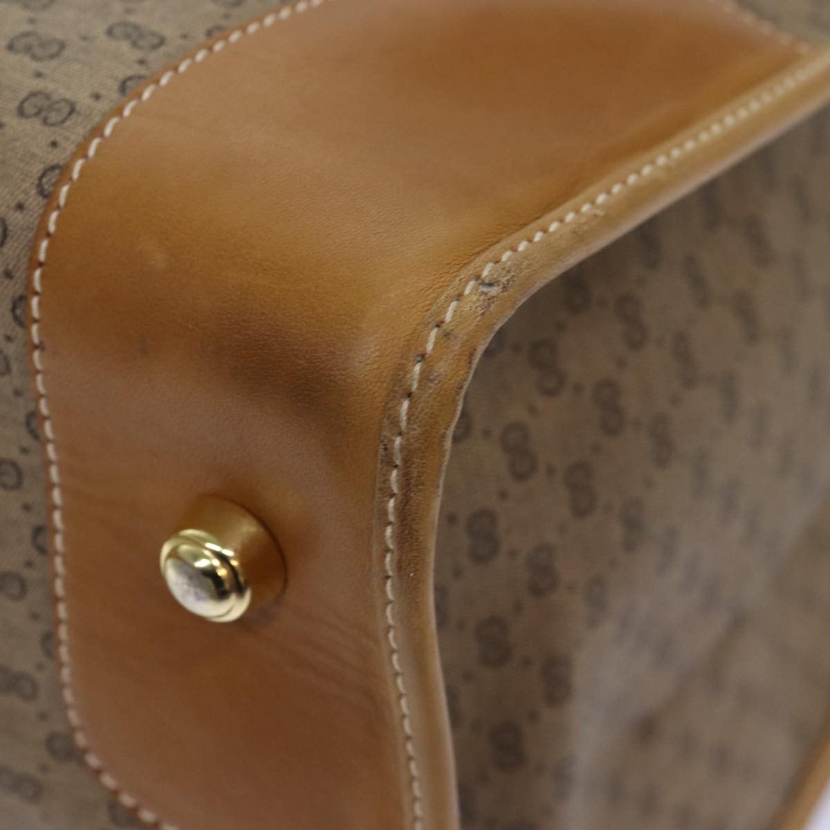 Gucci Gg Canvas Beige Canvas Travel Bag (Pre-Owned) Size ONE SIZE - 8 Thumbnail