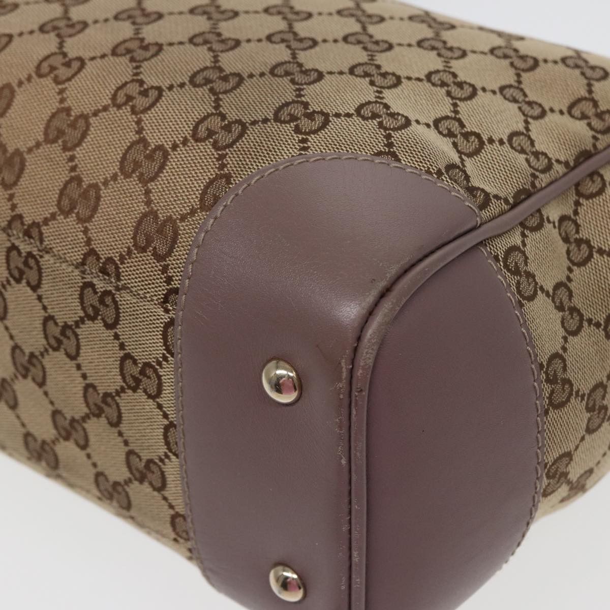Gucci Mayfair Beige Canvas Tote Bag (Pre-Owned) Size ONE SIZE - 14 Thumbnail