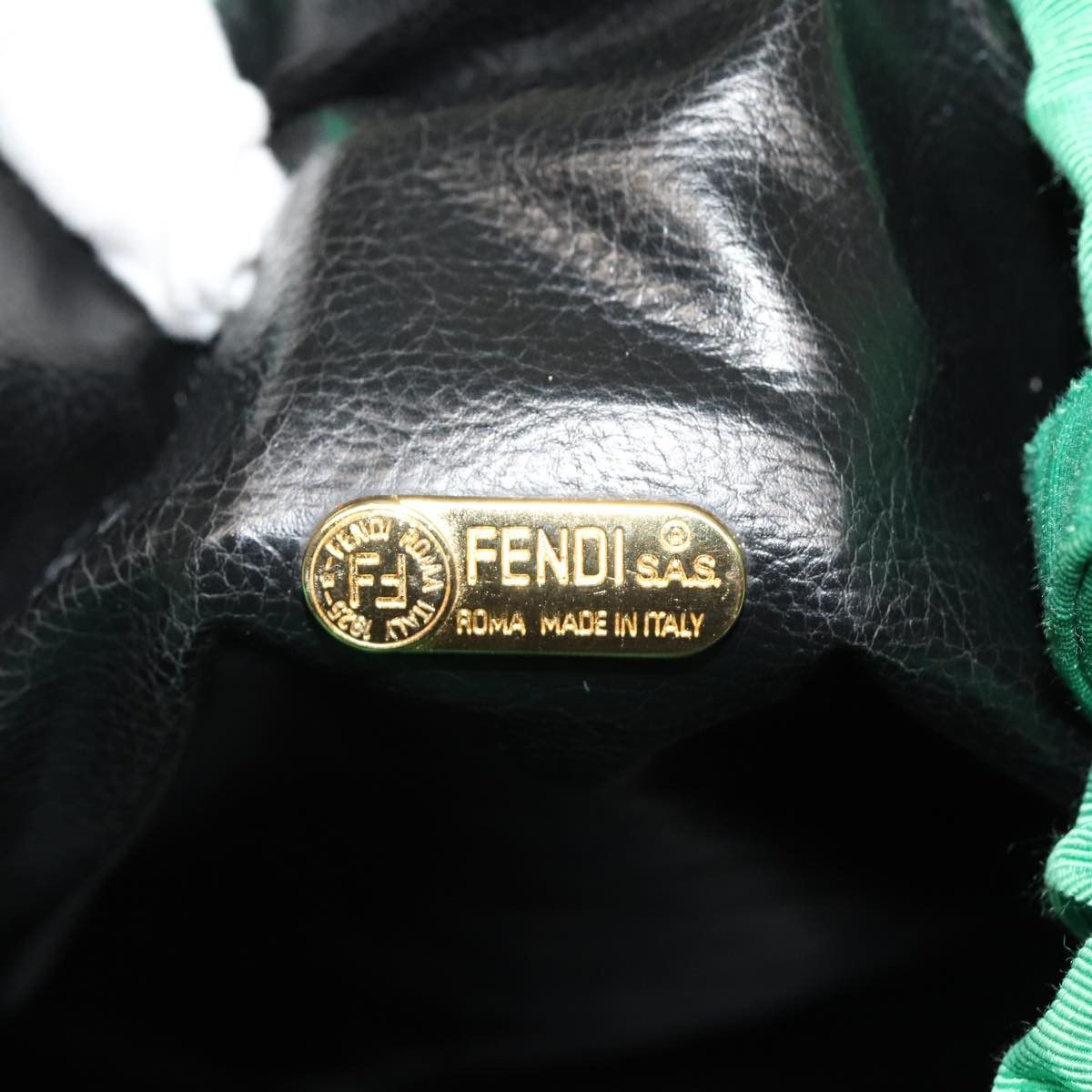 Fendi Green Synthetic Tote Bag (Pre-Owned) Size ONE SIZE - 7 Thumbnail