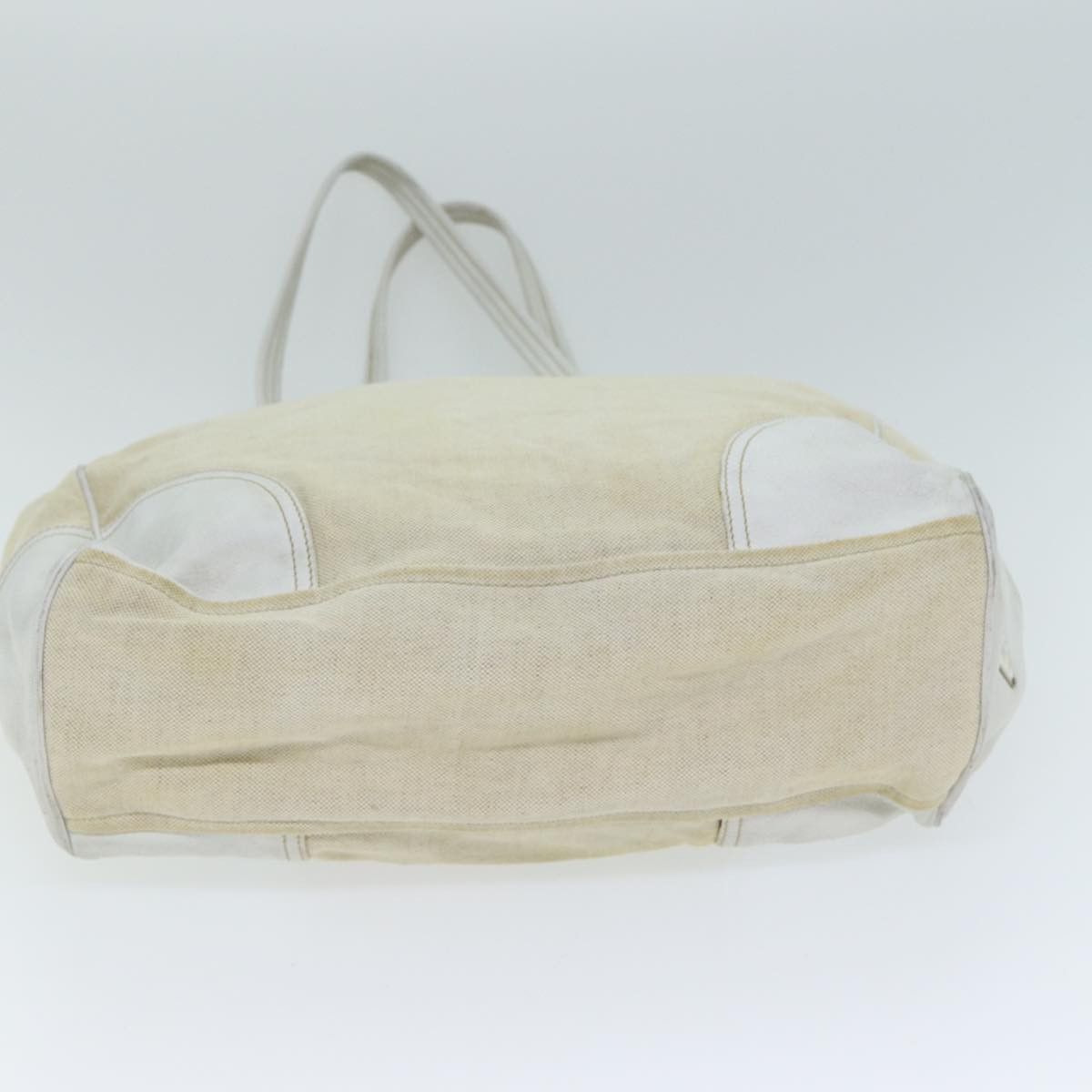 Prada Beige Canvas Tote Bag (Pre-Owned) Size ONE SIZE - 3 Thumbnail