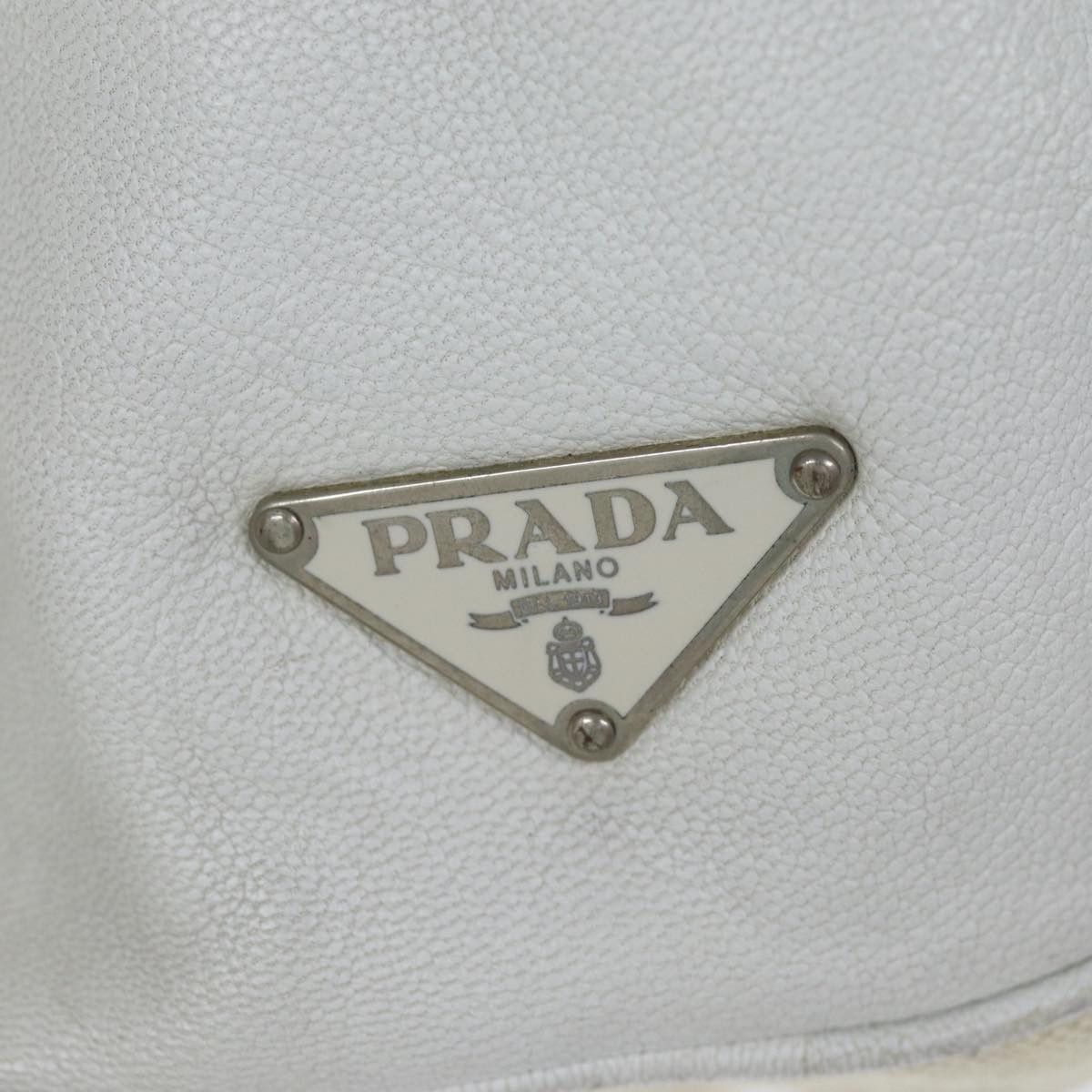 Prada Beige Canvas Tote Bag (Pre-Owned) Size ONE SIZE - 18 Thumbnail