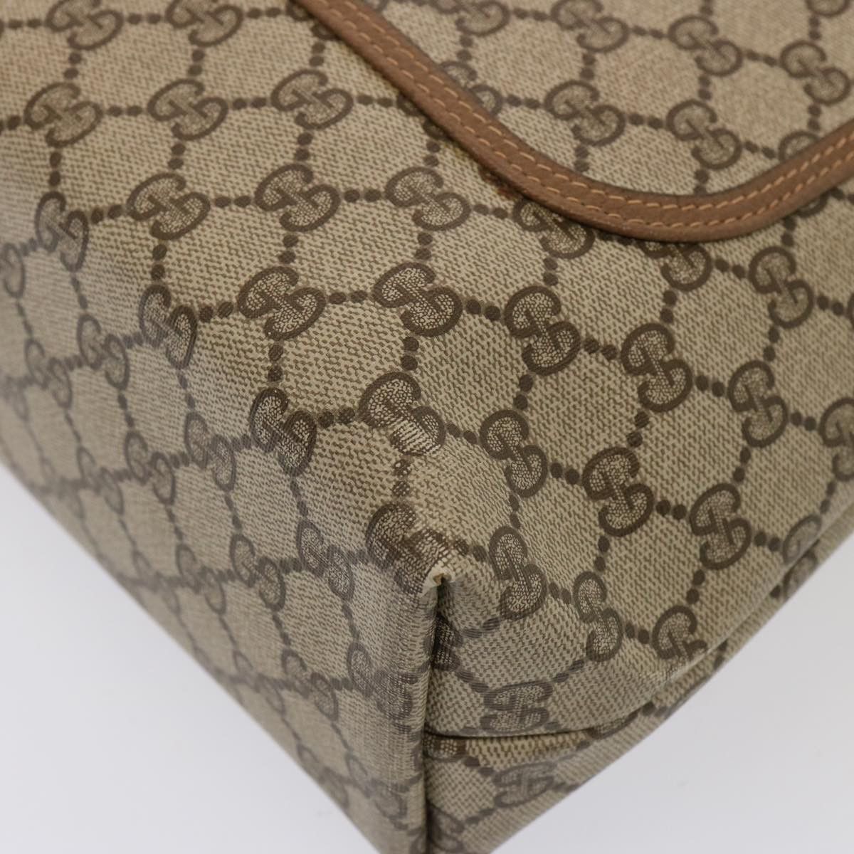 Gucci Sherry Beige Canvas Tote Bag (Pre-Owned) Size ONE SIZE - 17 Thumbnail