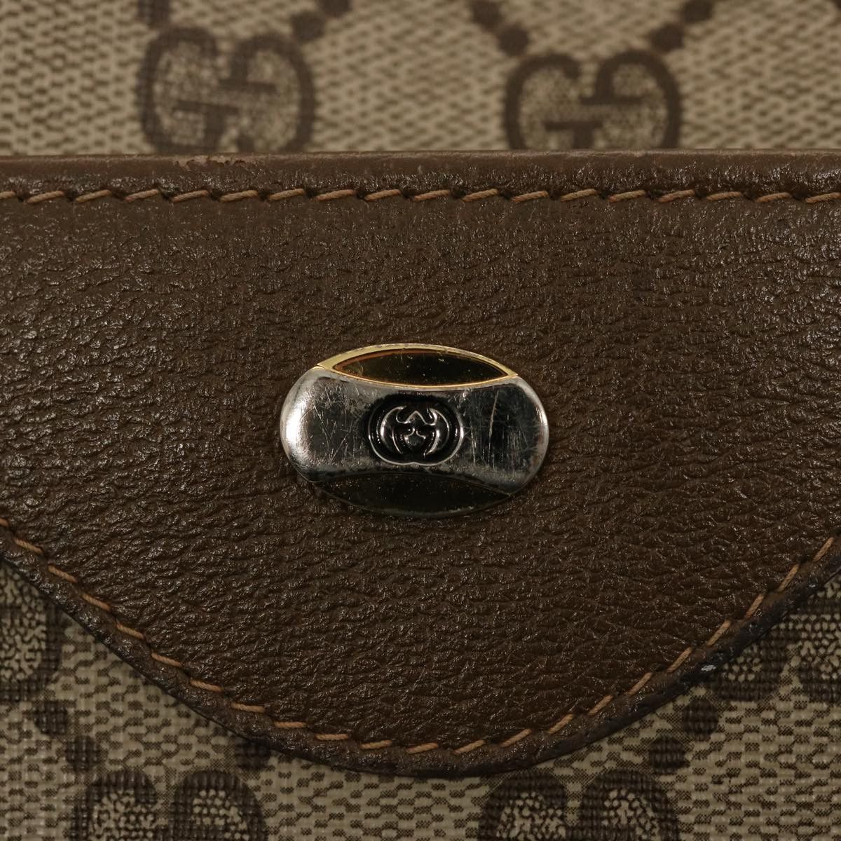 Gucci Sherry Beige Canvas Tote Bag (Pre-Owned) Size ONE SIZE - 8 Thumbnail