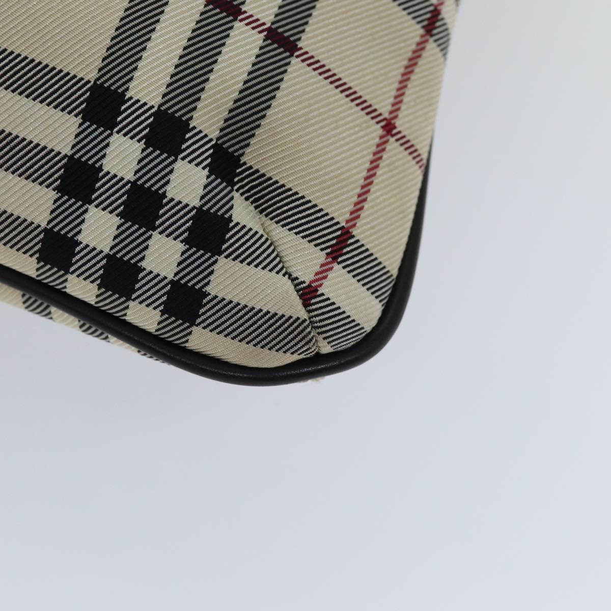 Burberry Nova Check Beige Canvas Handbag (Pre-Owned) Size ONE SIZE - 14 Thumbnail