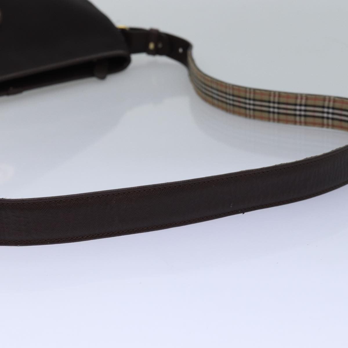 Burberry Brown Canvas Shoulder Bag (Pre-Owned) Size ONE SIZE - 10 Thumbnail