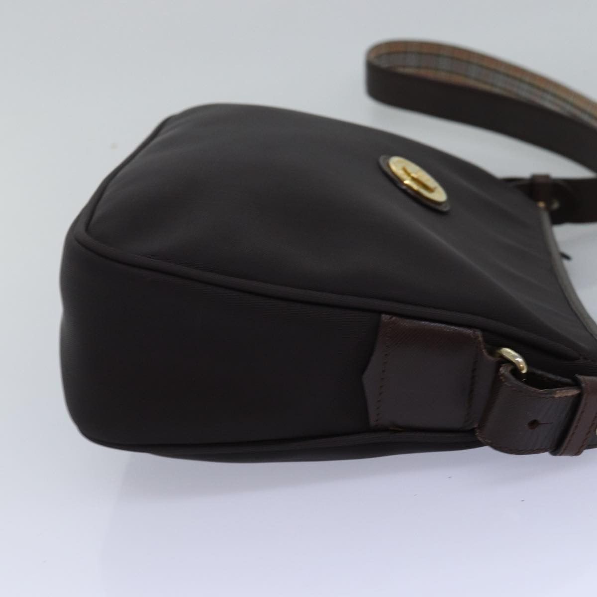 Burberry Brown Canvas Shoulder Bag (Pre-Owned) Size ONE SIZE - 8 Thumbnail