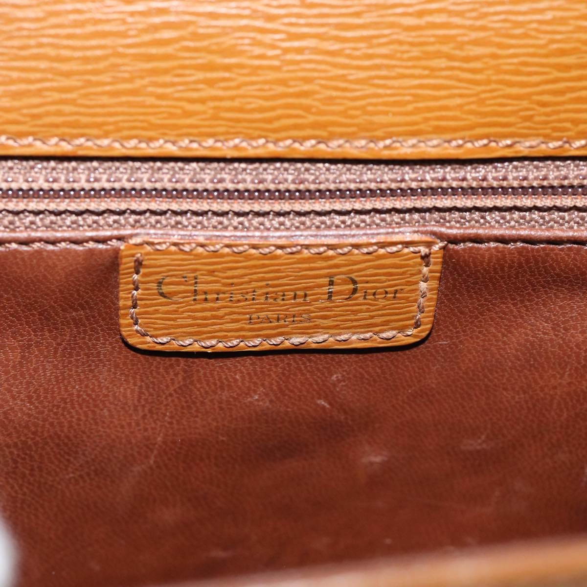 Dior Brown Leather Shoulder Bag (Pre-Owned) Size ONE SIZE - 6 Thumbnail