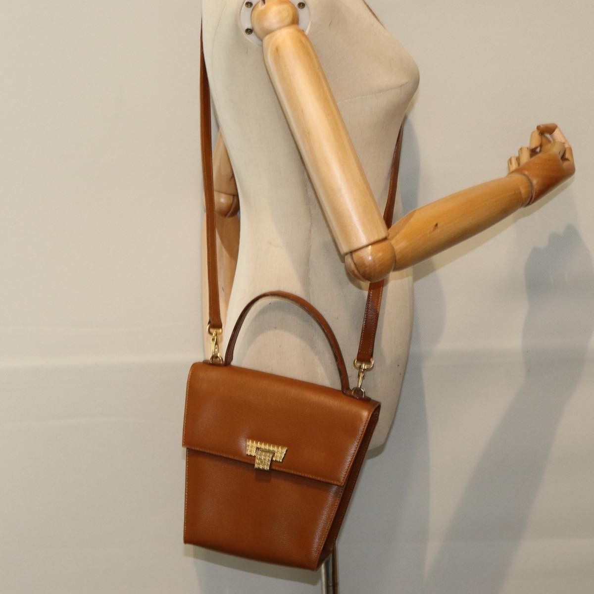 Dior Brown Leather Shoulder Bag (Pre-Owned) Size ONE SIZE - 7 Thumbnail