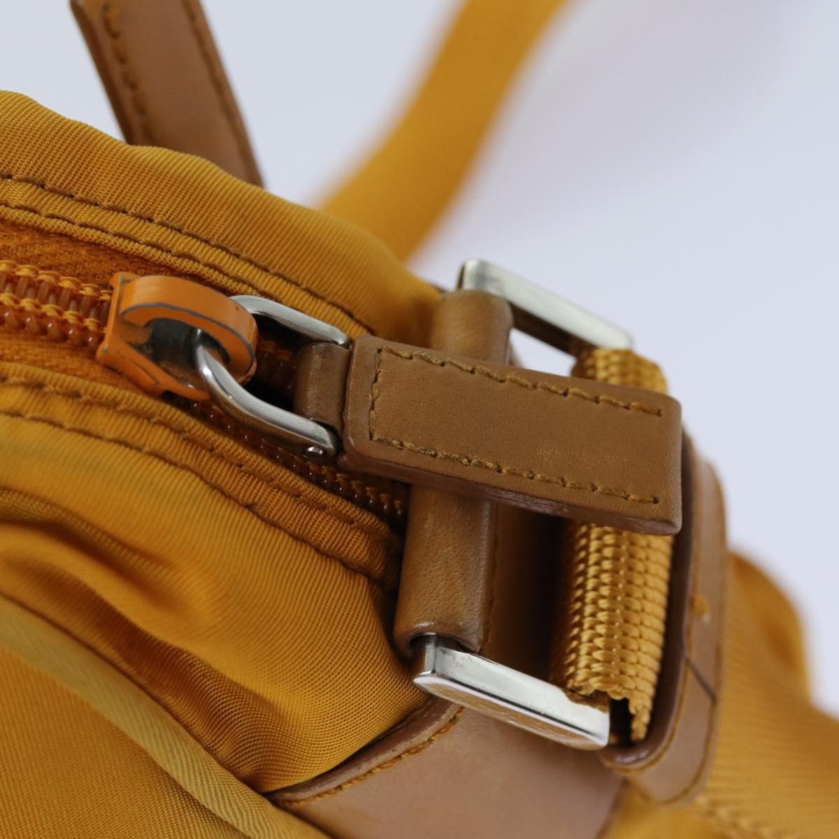 Prada Orange Synthetic Shoulder Bag (Pre-Owned) Size ONE SIZE - 17 Thumbnail