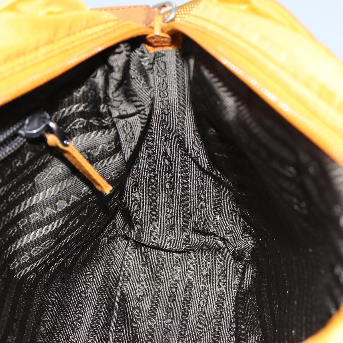 Prada Orange Synthetic Shoulder Bag (Pre-Owned) Size ONE SIZE - 19 Thumbnail