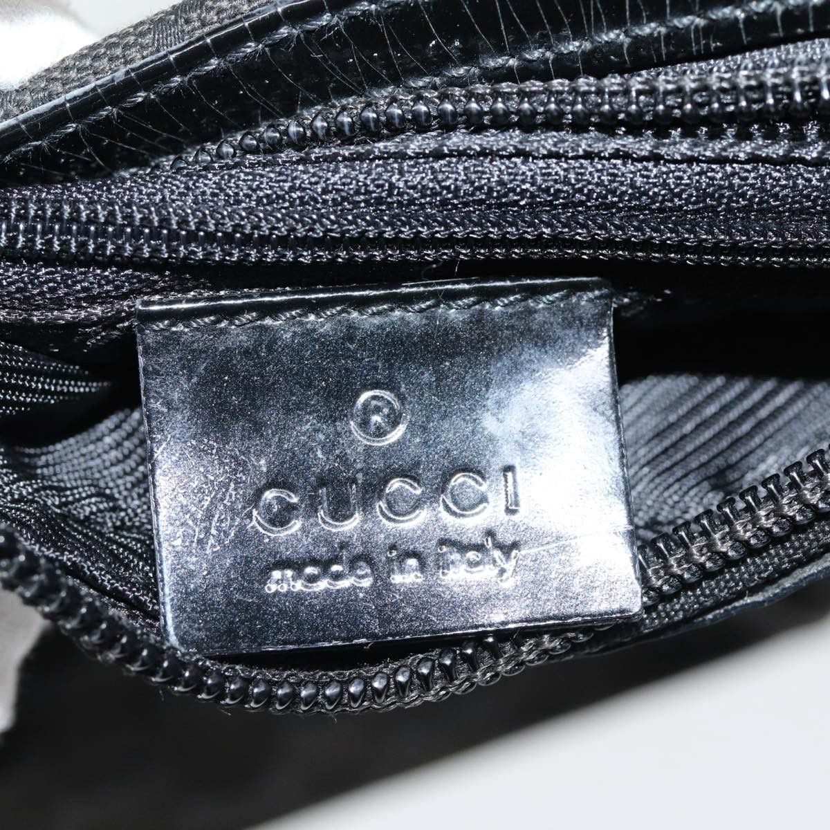 Gucci Gg Supreme Black Canvas Shoulder Bag (Pre-Owned) Size ONE SIZE - 8 Thumbnail