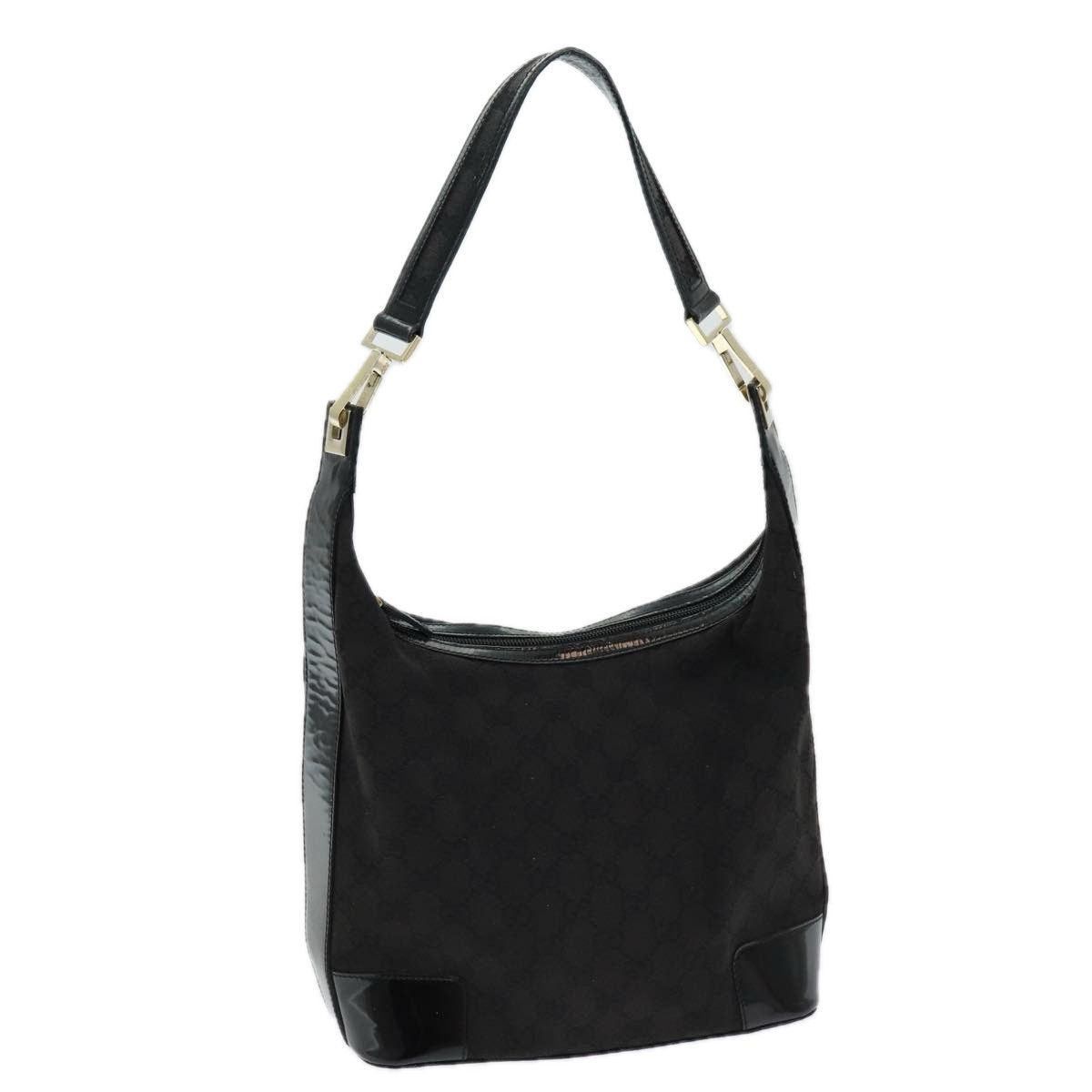 Gucci Gg Supreme Black Canvas Shoulder Bag (Pre-Owned) Size ONE SIZE - 14 Thumbnail