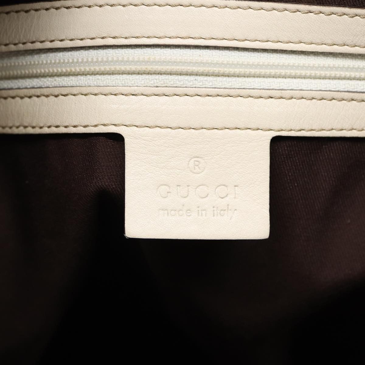 Gucci Gg Canvas Beige Canvas Tote Bag (Pre-Owned) Size ONE SIZE - 8 Thumbnail