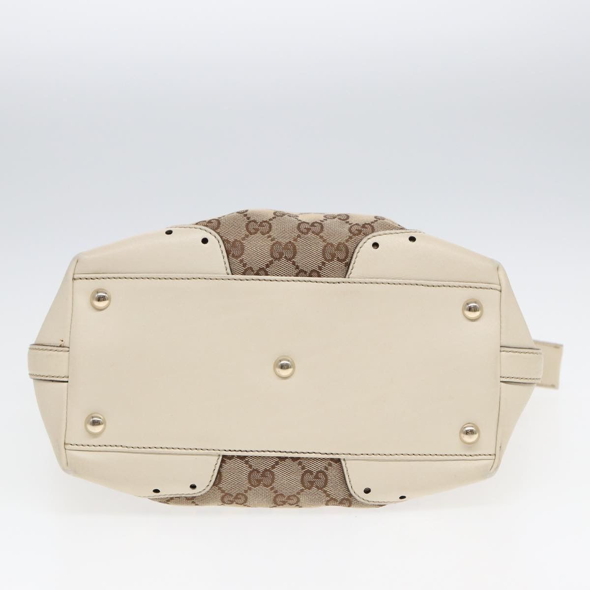Gucci Gg Canvas Beige Canvas Tote Bag (Pre-Owned) Size ONE SIZE - 3 Thumbnail