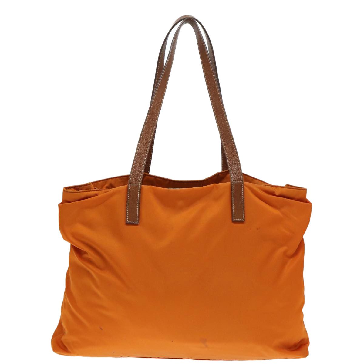 Prada Tessuto Orange Synthetic Tote Bag (Pre-Owned) Size ONE SIZE - 2 Thumbnail