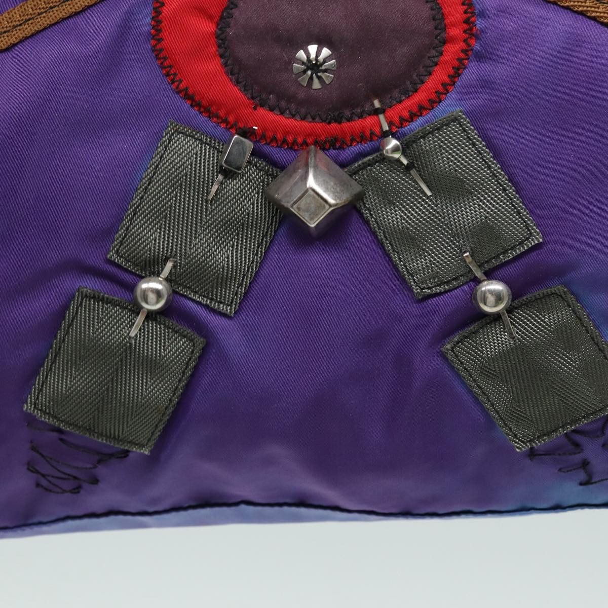 Prada Robot Purple Synthetic Tote Bag (Pre-Owned) Size ONE SIZE - 18 Thumbnail