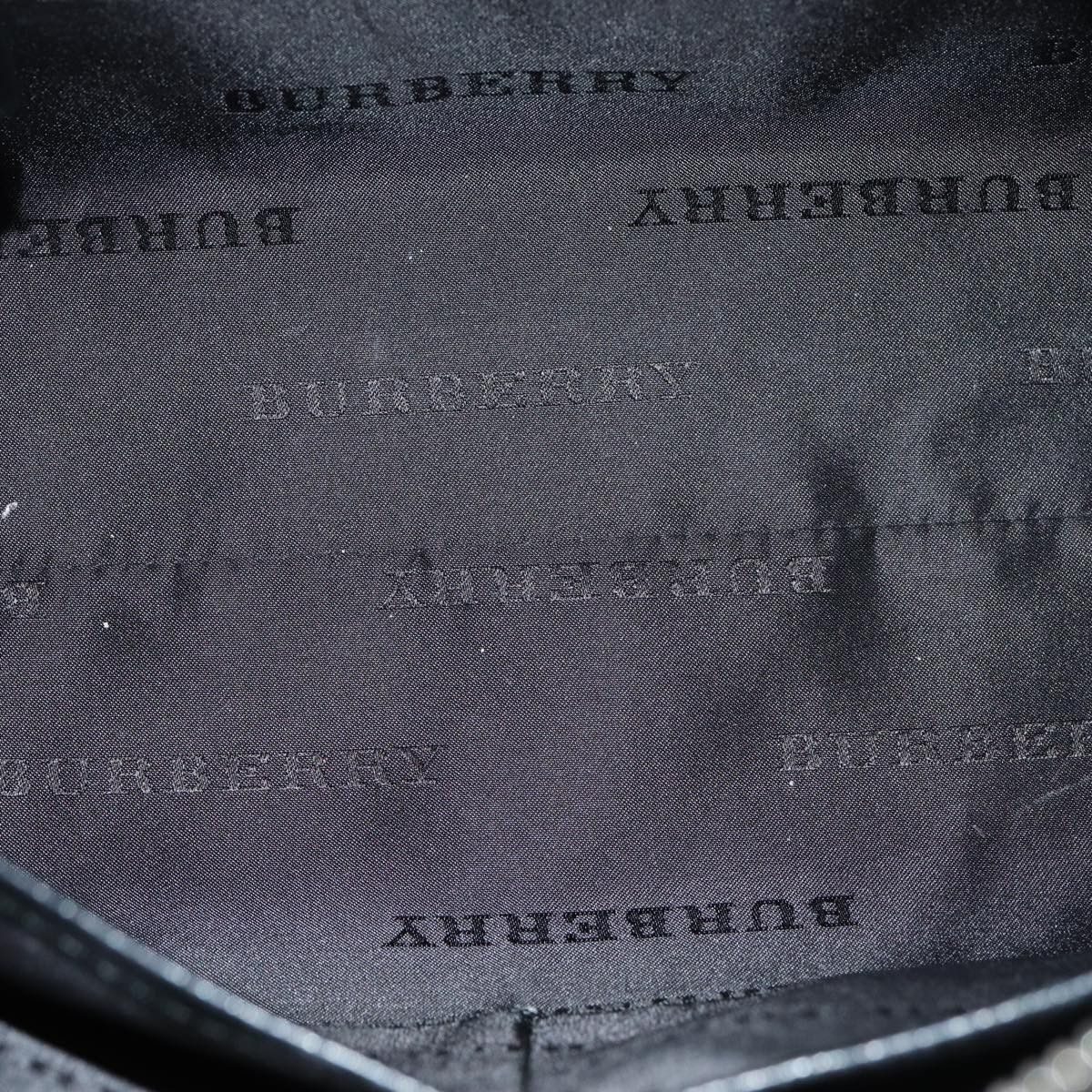 Burberry Nova Check Black Synthetic Shoulder Bag (Pre-Owned) Size ONE SIZE - 5 Thumbnail