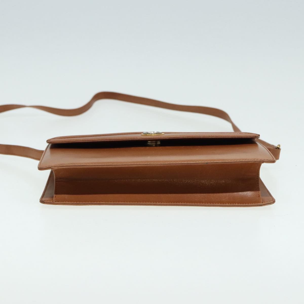 Gucci Brown Leather Shoulder Bag (Pre-Owned) Size ONE SIZE - 3 Thumbnail