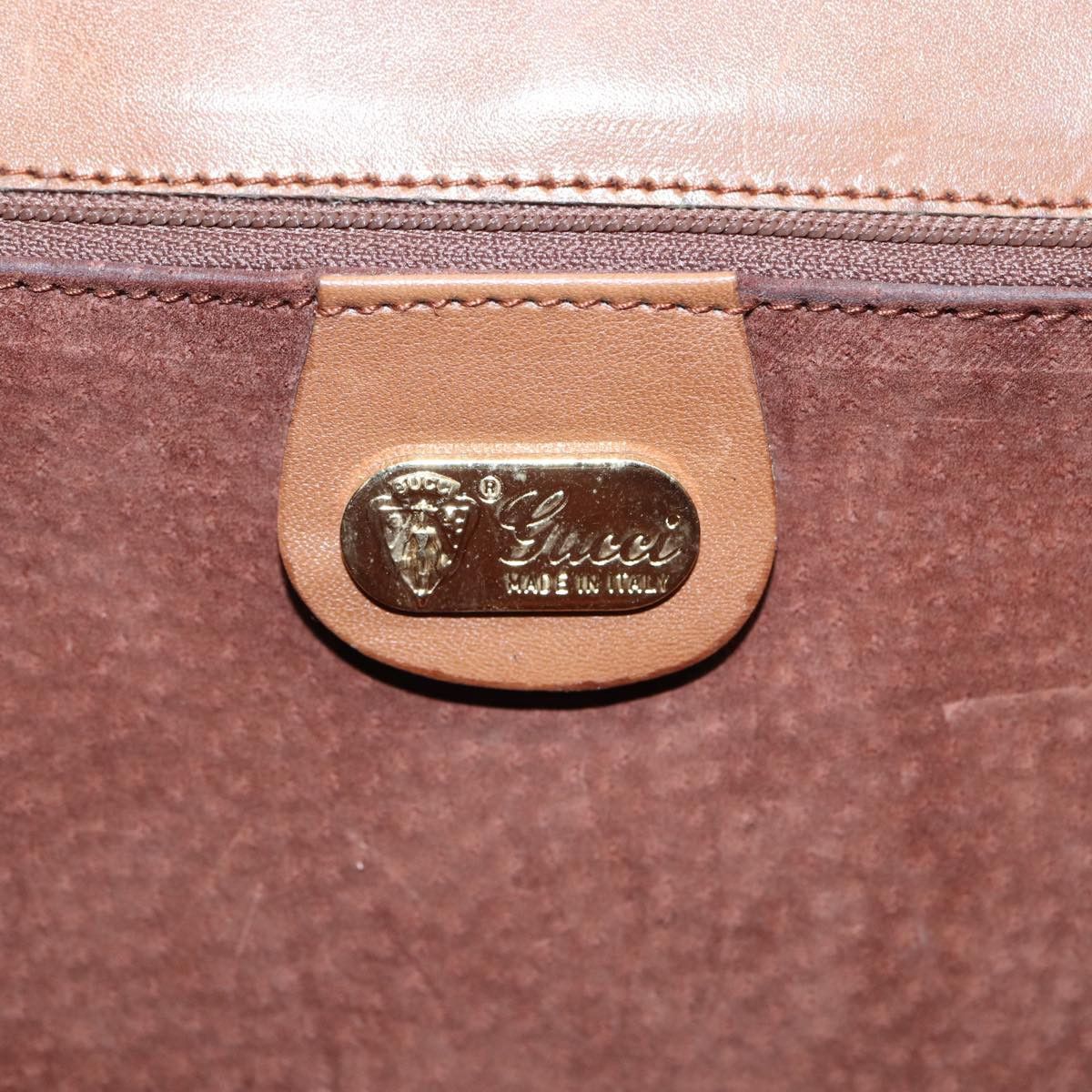 Gucci Brown Leather Shoulder Bag (Pre-Owned) Size ONE SIZE - 11 Thumbnail