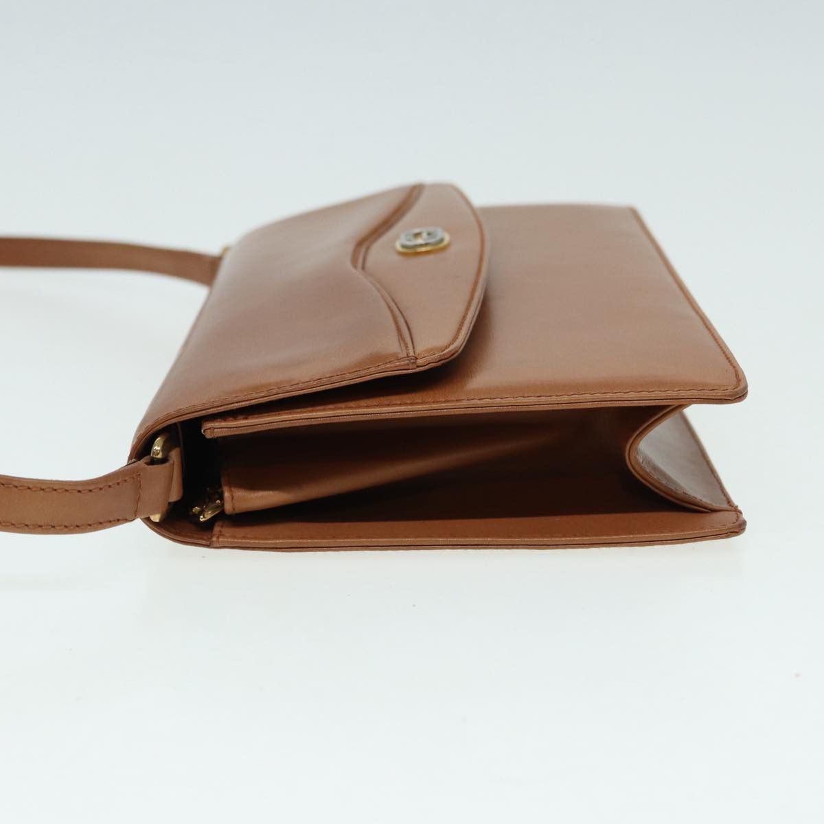 Gucci Brown Leather Shoulder Bag (Pre-Owned) Size ONE SIZE - 10 Thumbnail