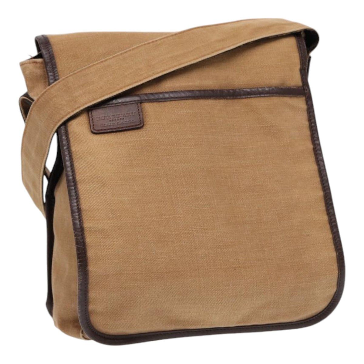Burberry Beige Canvas Shoulder Bag (Pre-Owned) Size ONE SIZE - 14 Thumbnail
