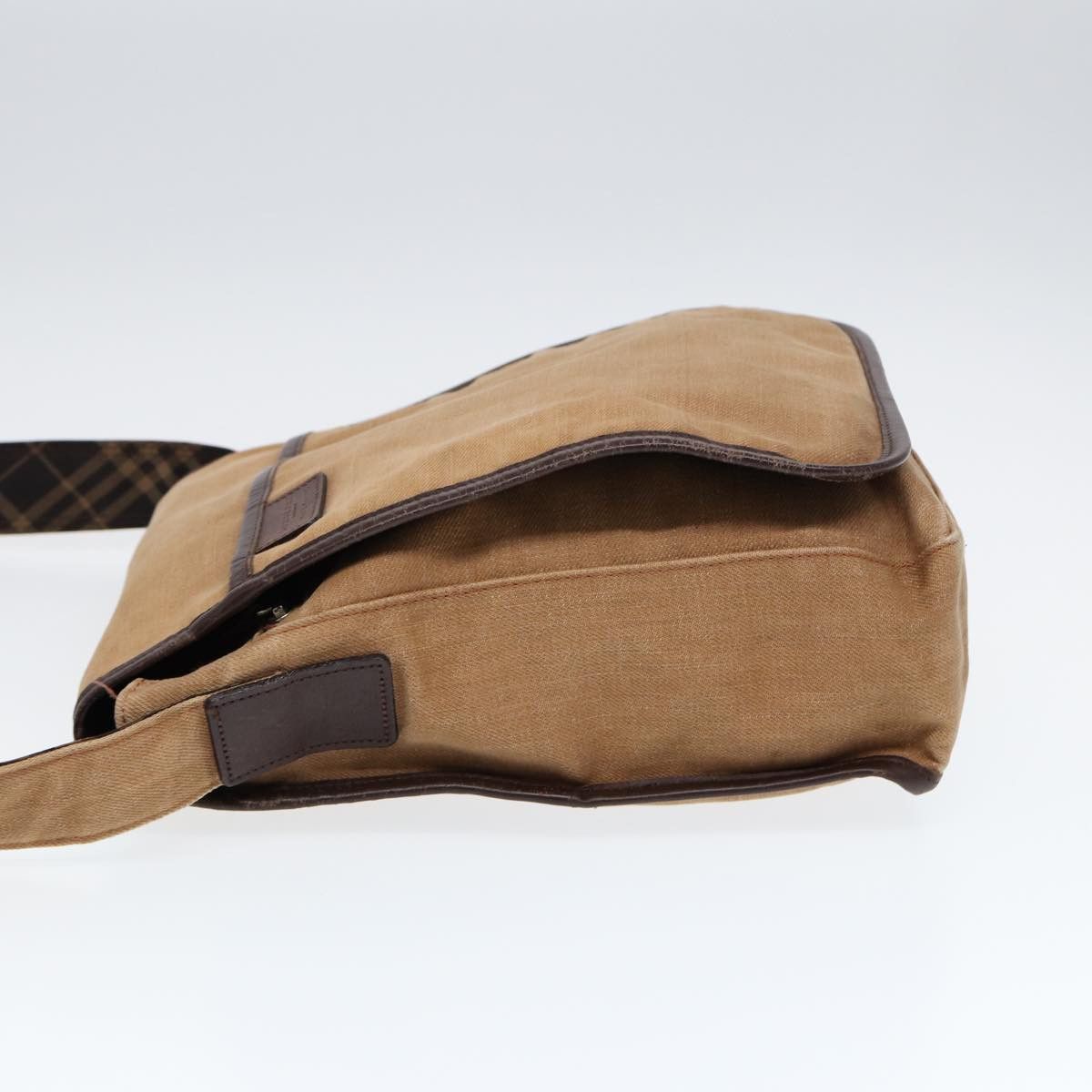Burberry Beige Canvas Shoulder Bag (Pre-Owned) Size ONE SIZE - 9 Thumbnail