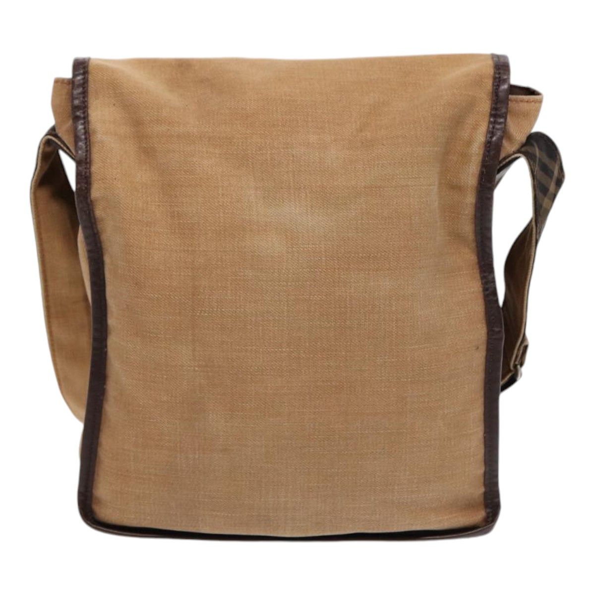 Burberry Beige Canvas Shoulder Bag (Pre-Owned) Size ONE SIZE - 2 Thumbnail
