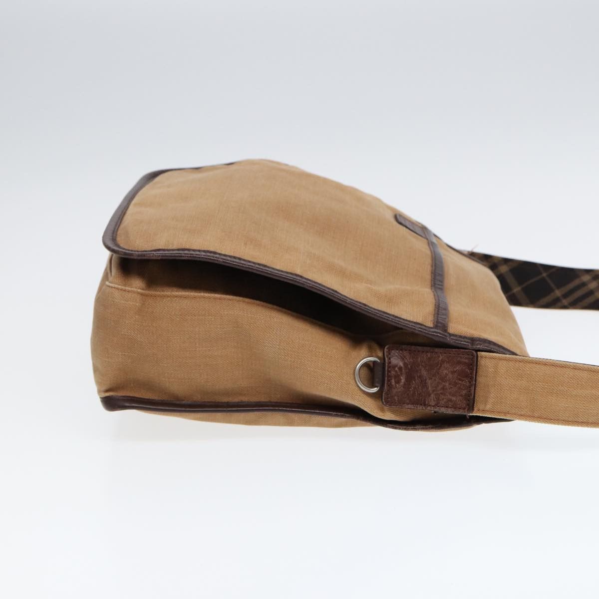 Burberry Beige Canvas Shoulder Bag (Pre-Owned) Size ONE SIZE - 8 Thumbnail