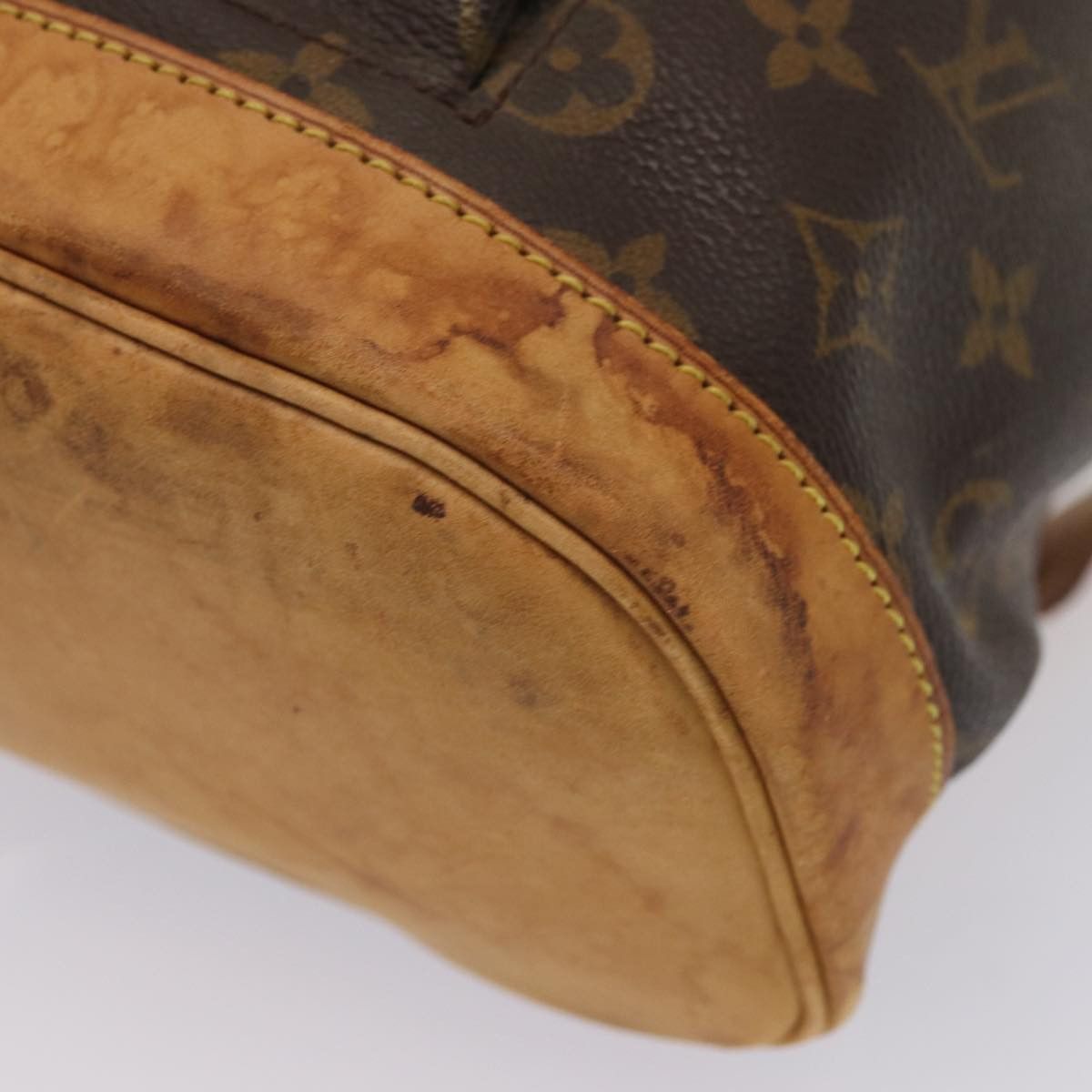 Louis Vuitton Montsouris Brown Canvas Backpack Bag (Pre-Owned) Size ONE SIZE - 16 Thumbnail