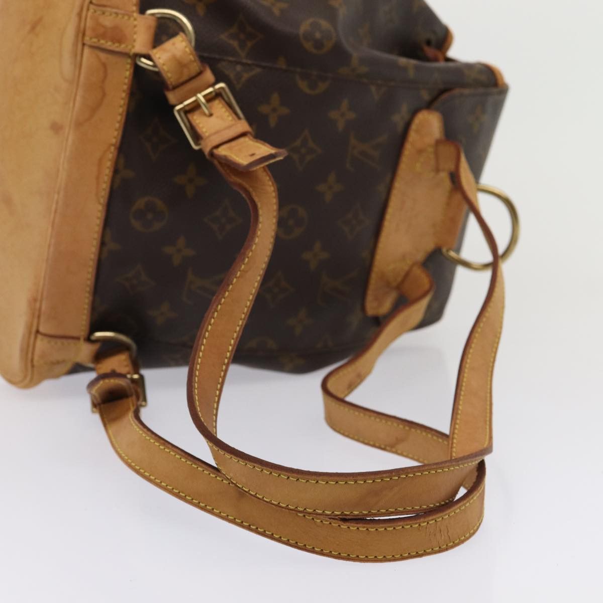 Louis Vuitton Montsouris Brown Canvas Backpack Bag (Pre-Owned) Size ONE SIZE - 13 Thumbnail
