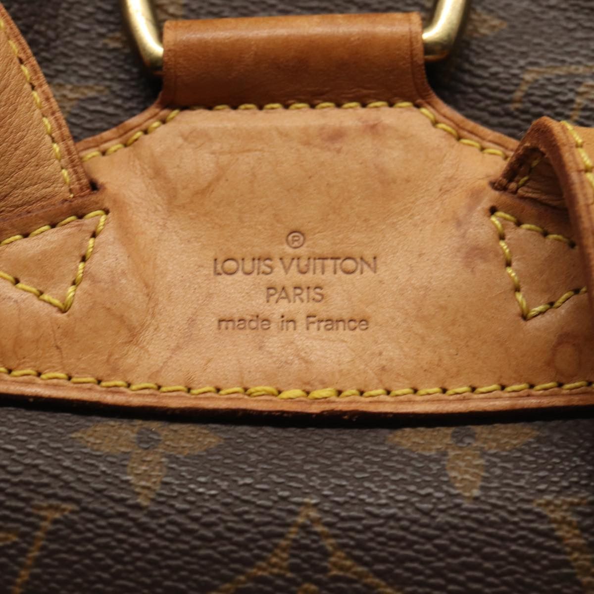 Louis Vuitton Montsouris Brown Canvas Backpack Bag (Pre-Owned) Size ONE SIZE - 8 Thumbnail