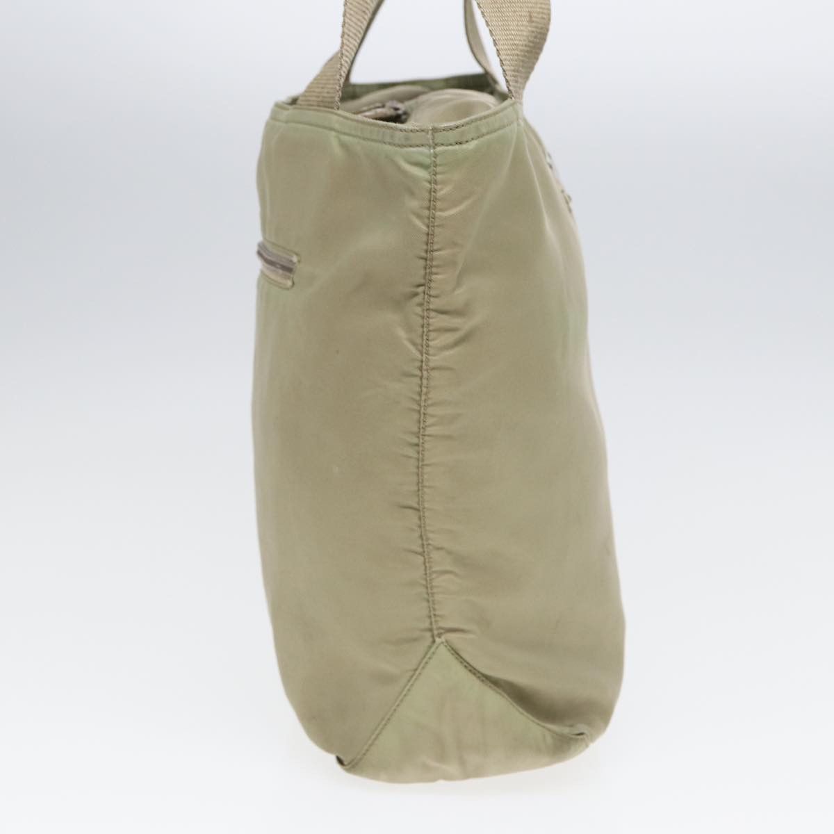 Prada Tessuto Beige Synthetic Tote Bag (Pre-Owned) Size ONE SIZE - 3 Thumbnail
