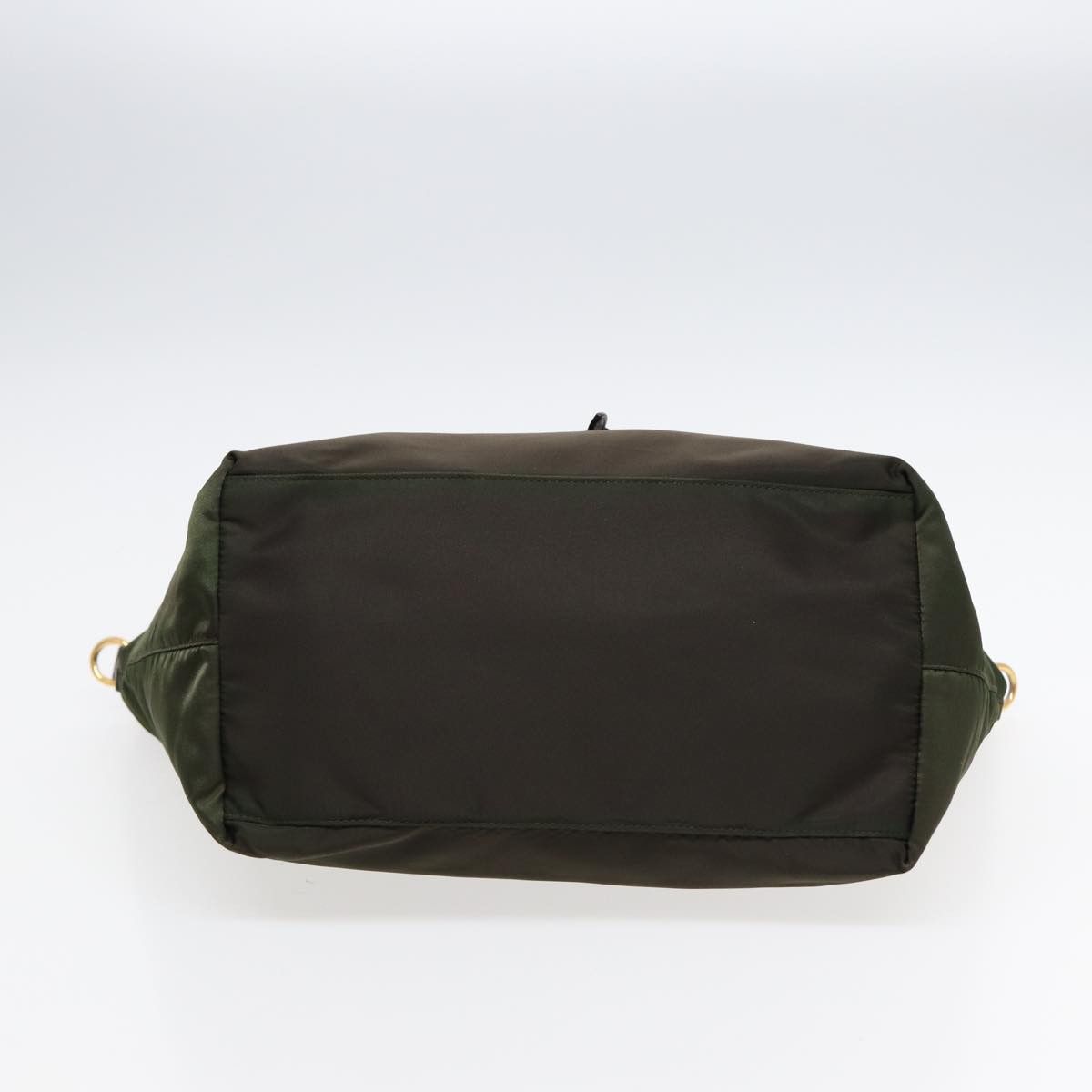 Prada Tessuto Khaki Synthetic Handbag (Pre-Owned) Size ONE SIZE - 13 Thumbnail