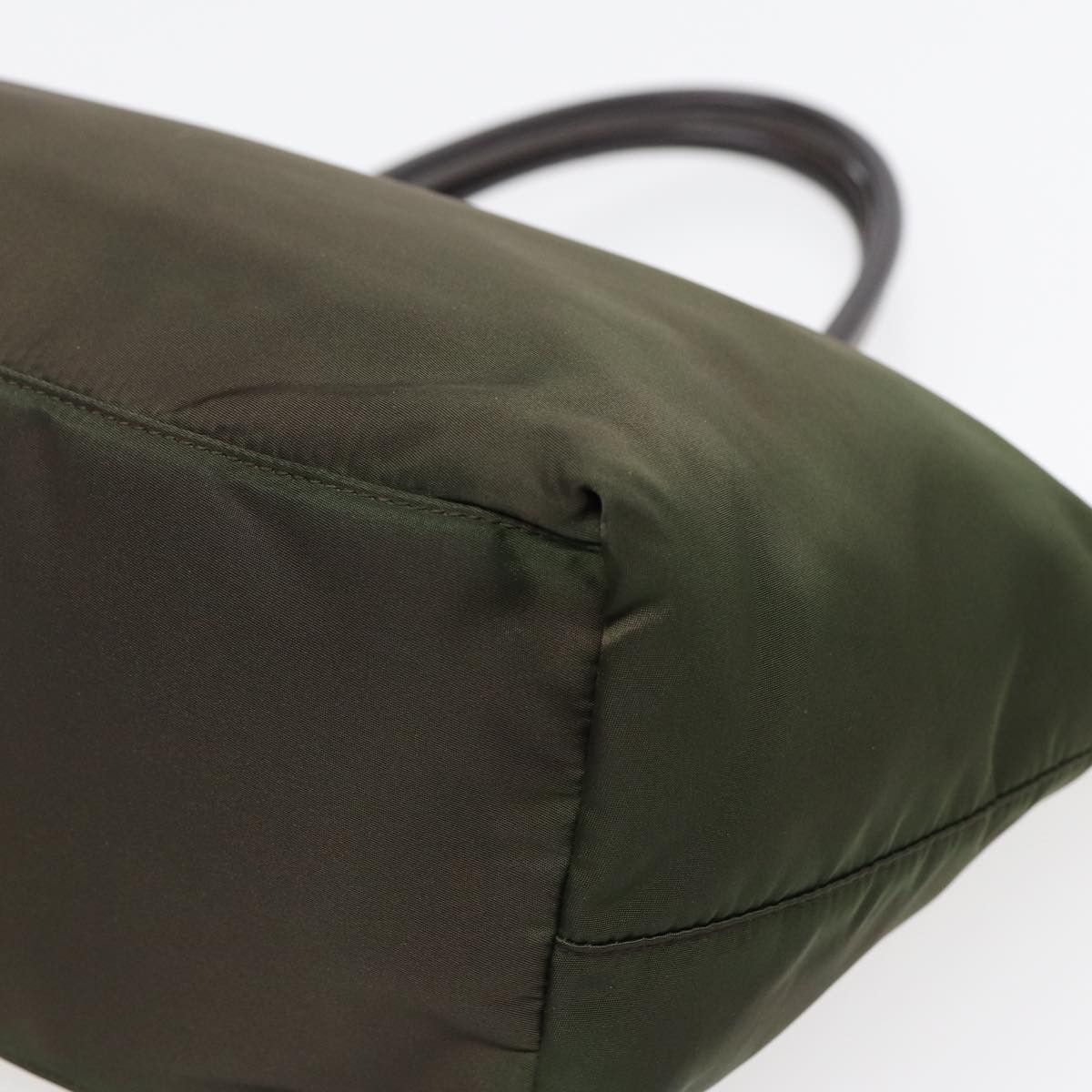 Prada Tessuto Khaki Synthetic Handbag (Pre-Owned) Size ONE SIZE - 20 Thumbnail