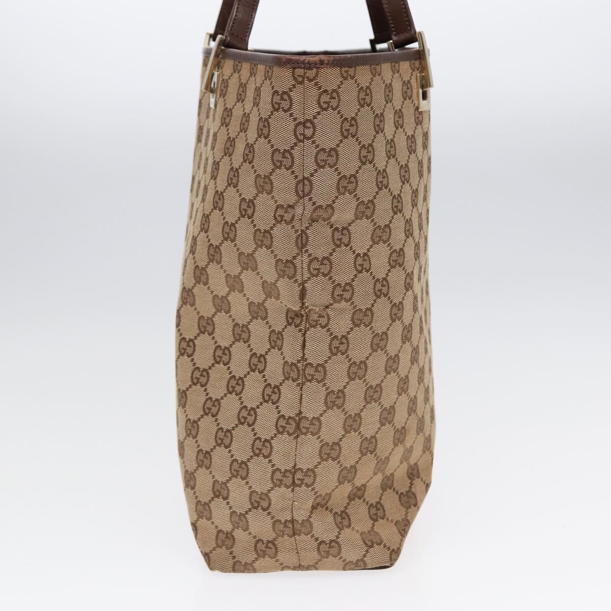 Gucci Gg Canvas Beige Canvas Tote Bag (Pre-Owned) Size ONE SIZE - 5 Thumbnail