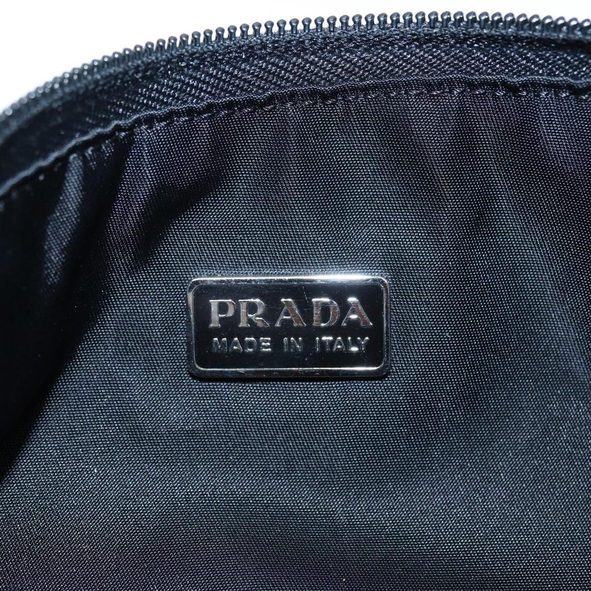 Prada Tessuto Black Synthetic Clutch Bag (Pre-Owned) Size ONE SIZE - 13 Thumbnail