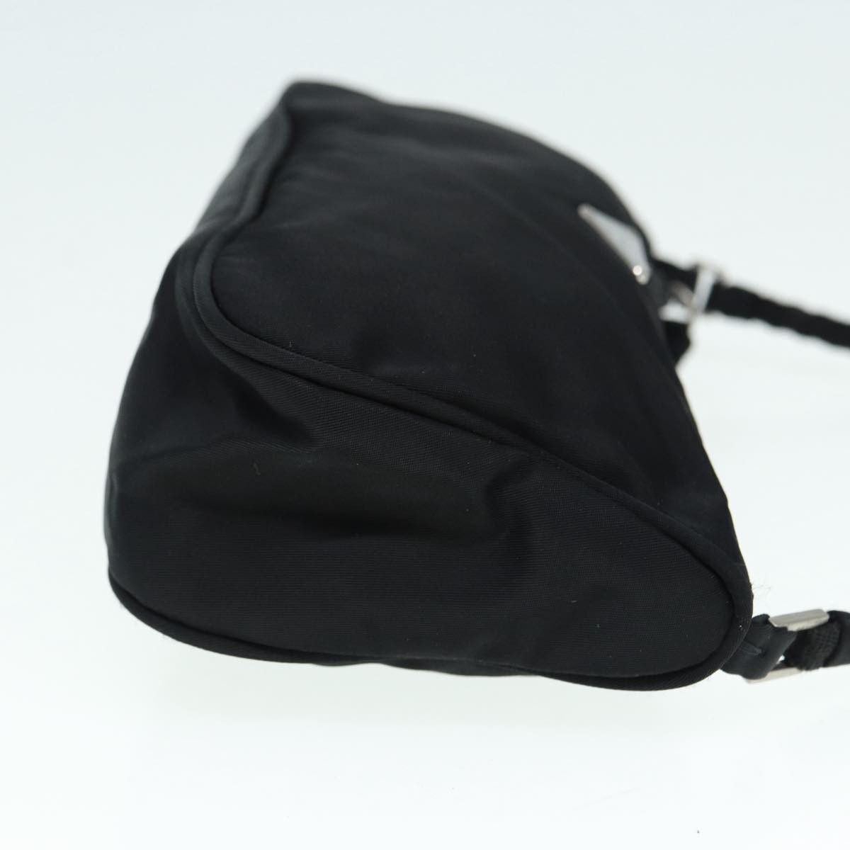 Prada Tessuto Black Synthetic Clutch Bag (Pre-Owned) Size ONE SIZE - 3 Thumbnail